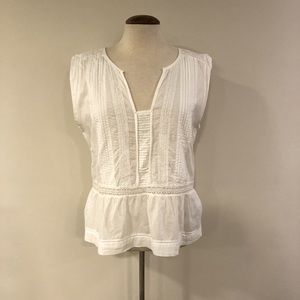 Soft and feminine peplum tank!